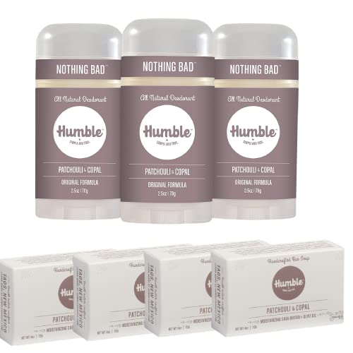Humble Brands Patchouli and Copal Combo Bundle, All