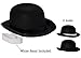 NJ Novelty - Black Derby Hat, 5