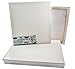 DAVELIOU Stretched Canvas 11x14” - Blank Framed Canvas for Painting – Pack of 5 - Triple Primed Art Canvas for Kids Adults Students and Professionals