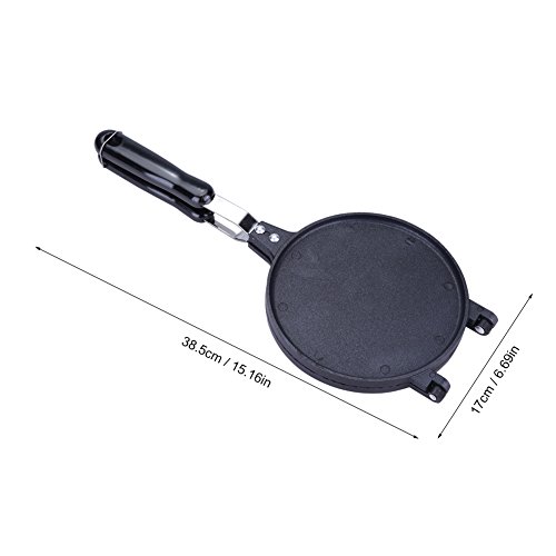 Waffles Cone Baking Pan, Egg Roll Crispy Omelet Machine Waffle Cone Bowl Maker Nonstick Bakeware Crepe Cooking Pan Diameter 6.7 Inches Multifunctional Homemade Machine