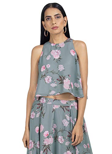 Indya-Georgette-Bustier-Saree-Blouse