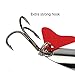 Goture Long Distance Cast Metal Spoon Fishing Lures （Pack of 10）