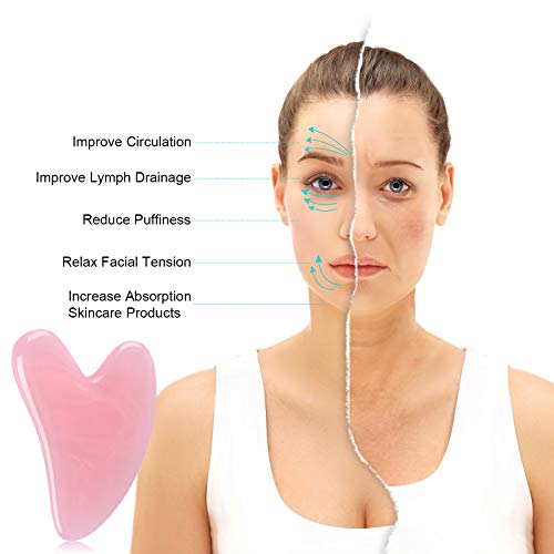 Gua Sha Facial Tools, Gua Sha Trigger Point Massager Tool With Smooth