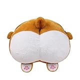 E.a@market Cartoon Orange Corgi Shiba Inu Butt