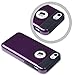 ULAK iPhone 5C Case, Slim Fit Lightweight 2in1 Rugged Flexible TPU Hard Plastic Hybrid iPhone 5C Case Purple Anti Scratch Dual Layer Shock Absorption Protective Cover for Apple iPhone 5C-Purple/Black