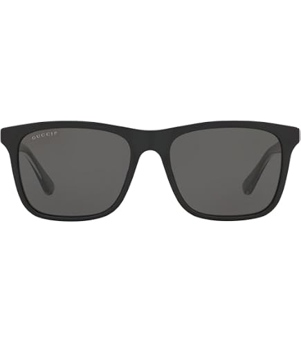 Amazon.com: Gucci GG0965SA Black/Grey 57/16/150 men Sunglasses