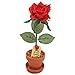 1st Year Paper Wedding Anniversary Red Rose – Paper Rose Gift – 7