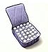 30-Bottle Essential Oil Carrying Cases hold 5ml, 10ml and 15ml bottles - Deep Purple with Lavender interior - 3