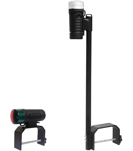 ゆう　The Marcato Light Modelポイントアーム式 Amazon.com : Attwood 14195-7 Led Clamp-On Bow & Stern Light