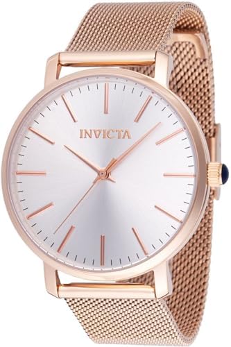 Amazon.com: Invicta Angel Lady 38mm Stainless Steel Rose Gold Pink