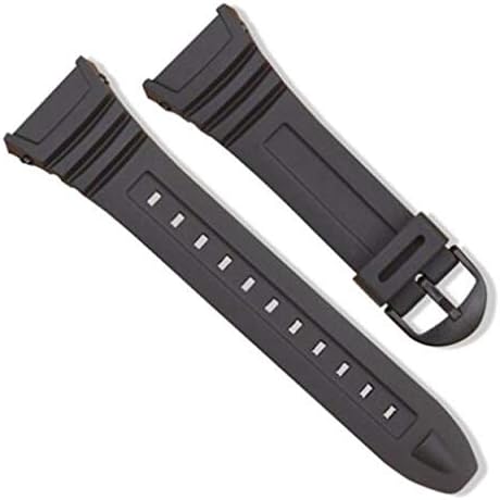 PromitionA Silicone Watch Band Stainless Steel Pin Buckle Watchband for Casio W-96H Sports Men Women Strap Bracelets