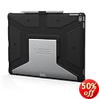 UAG iPad Pro 12.9-inch Feather-Light Composite [BLACK] Aluminum Stand Military Drop Tested iPad Case