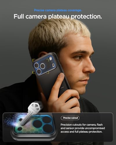 Spigen Tough Armor T MagFit designed for iPhone 17 Pro Max case cover [MagSafe compatible] with [Capacitive Camera Control Button] and Kickstand - Black