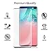 2-Pack HD Galaxy S10 5G Screen Protector,LETANG Tempered Glass Film [Fingerprint ID Enabled] [3D Full Edge Covered] [9H Hardness] Case Friendly Glass Protector,for Samsung Galaxy S10 5G