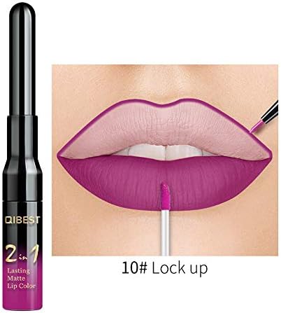 OPAKY Double-end Lasting London Lasting Lipliner Waterproof Lip Liner Stick Pencil Lip Gloss J