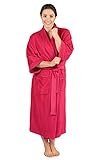 Women's Terry Cloth Bathrobe Robe (Ecovaganza); An Eco Friendly Gift of Luxury