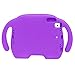 LEDNICEKER Apple iPad Mini 1 2 3 4 5 Kids Case - Light Weight Shock Proof Handle 3D Stand Kids Friendly for iPad Mini, iPad Mini 5, iPad Mini 4, iPad Mini 3rd Generation, iPad Mini 2 Tablet - Purple