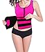 Women Sauna Suit Vest Waist Trainer Sweat Band and Vest Combined Waist Trimmer Vest with Adjustable Waist Trimmer Belt Shapewear for Women