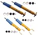 NEW BILSTEIN FRONT & REAR SHOCKS FOR 97-13 CHEVY CORVETTE C5 C6, 46MM GAS SHOCK ABSORBERS, Z06 INDY 500 C-5 C-6 1997 1998 1999 2000 2001 2002 2003 2004 2005 2006 2007 2008 2009 2010 2011 2012 2013