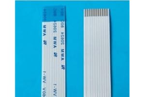 Davitu 10pcs FPC FFC Flexible Flat Cable 11 PIN 1.0 mm pitch Step Same Contact Sides Length 500 mm ZIF Type A