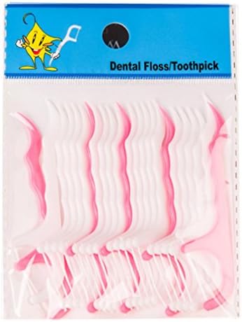 Aribelly 250PCS Utility Dental Floss Flosser Teeth Toothpicks Stick Oral Care Tooth Clean