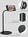 Tablet Stand Holder, Klearlook Metallic Multi-Angle Adjustable Stand Holder 360 Degree Swivel Rotation Flexible Arm for All Smartphones and Tablets Up to 12.9 Inches Black