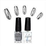 Fullkang New Nail Gel Polish Mirror Effect Varnish Soak Off Top Base Coat