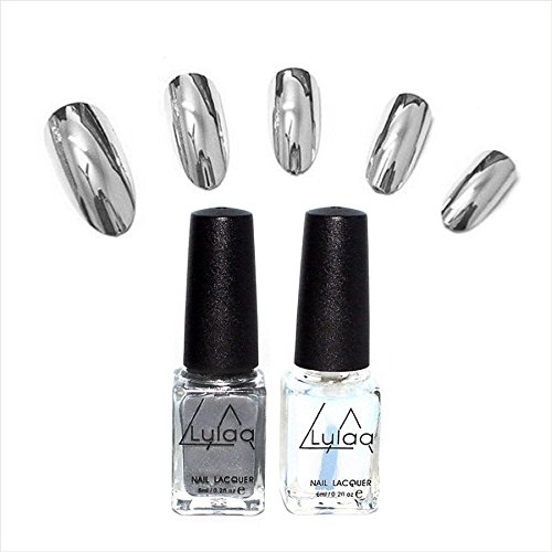 Fullkang New Nail Gel Polish Mirror Effect Varnish Soak Off Top Base Coat