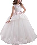 Helen Lace Flower Girls Dresses First Communion Dress072