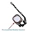 OmniRepairs Home Button Flex Cable Replacement with Rubber Gasket, Screws (2) for iPhone 5s and iPhone SE and Repair Toolkit (Gold)