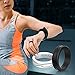 Rinfit Silicone Rings for Women - Silicone Wedding Bands Sets for Her - 4Love Collection Rubber Wedding Rings - Patented Design - SetA, Size 4