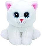 Ty Pearl Cat Plush, White, Regular