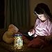 iThird Mason Jar Lights Waterproof, Solar String Lights Outdoor Warm White 2 Pack 20 LED for Christmas Thanksgiving Day Party Wedding Deck Decorative Lighting(Jars Included)