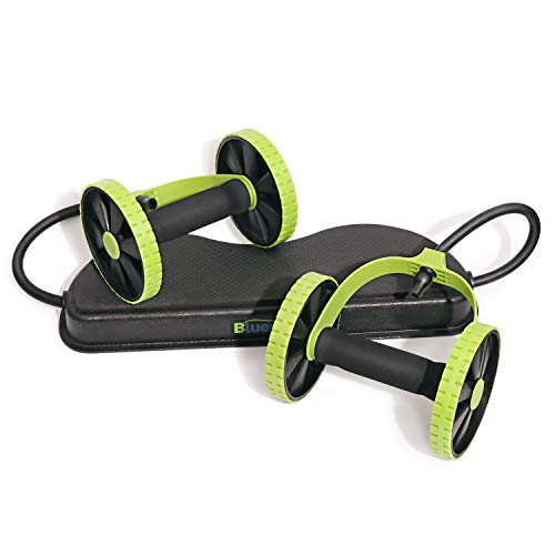 Bluerise Multifunctional Ab Roller Wheel for Abdominal Exercise Power