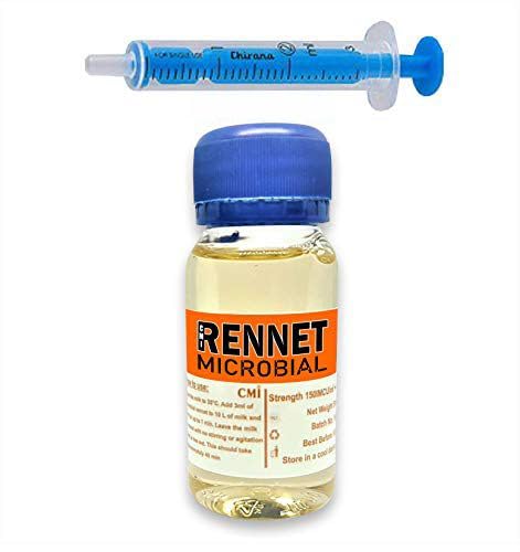 CMI Microbial Rennet Coagulant Cuajo Caglio Presüre Lab 50ml - add 3ml for 10 L of milk