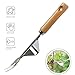 XJunion Hand Weeder Tool,Stainless Manual Weed Puller Bend-Proof, Manual Weed Puller Bend-Proof Premium Gardening Tool,Remove Dandelions, Thistles and Other Weeds