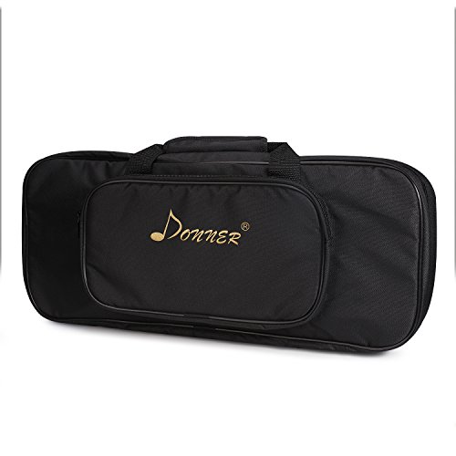 Donner Guitar Pedal Board Case DB-2 Aluminium Pedalboard with Bag