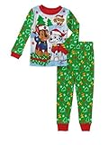 Paw Patrol Christmas Holiday Baby Toddler Pajamas Sleepwear (5t, Green Presents)
