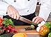 Kitchenel 8 inch chef knife - Pro high carbon stainless steel kitchen knife with a gift case - Very sharp German chef's knife for professional cutting and slicing - Essential for gourmet cooking