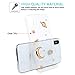 JIAXIUFEN iPhone Xs Case, iPhone X Case Clear Gold Spark Space Slim Shockproof Soft Bumper Cover Phone Case Compatible with iPhone Xs (2018) / iPhone X (2017) 5.8 inch