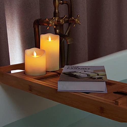 Homemory Waterproof Flickering Flameless Candles, Outdoor Indoor