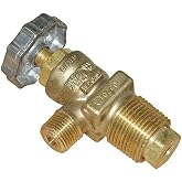 Valve Assy Rego 9101P5H Forklift Scrubber LPG Gas Propane Tank Angle Shut-Off