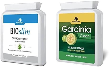 Garcinia Clean 60 (Caps) & Bioslim Daily Power Cleanse (60Caps) Free Fast Delivery