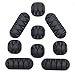 9 Pack Cable Clips Drops 3M Self Adhesive Cord Management System, Multipurpose Organizer for Desktop & Computer Messy Wires, TV, USB Charging and Audio Cord