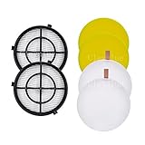 2 Replacement for Bissell Style Compatible 16871 Filter Pack for Pet Hair Eraser Upright Vacuum - fits Vacuum Model 1650 Series