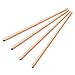 4 Pcs Copper Rod Round Metal Tube Cylinder Bar Tool,200 mm x 6 mm