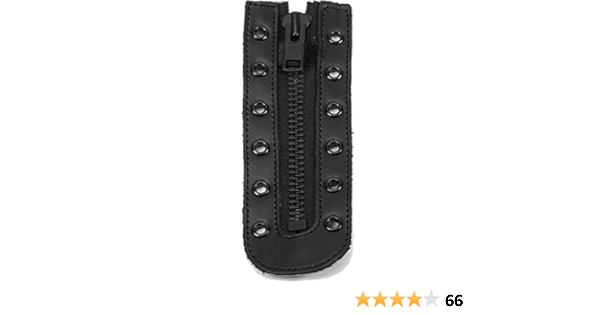 7 eyelet boot zipper