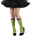 Kangaroo Halloween Accessories - Witch Socks Black, Yellow