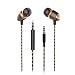 Headphones,Ailegou Magnet Attraction in-Ear Earbuds Headset，Clear Treble, Microphone, Used for Exercise and Leisure