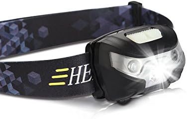 STCT USB Rechargeable Sensor Head Torch,Light Weight Waterproof LED Headlamp Perfect for Running, Walking, Camping, Reading, Hiking, DIY Work (3W, USB Cable Included)